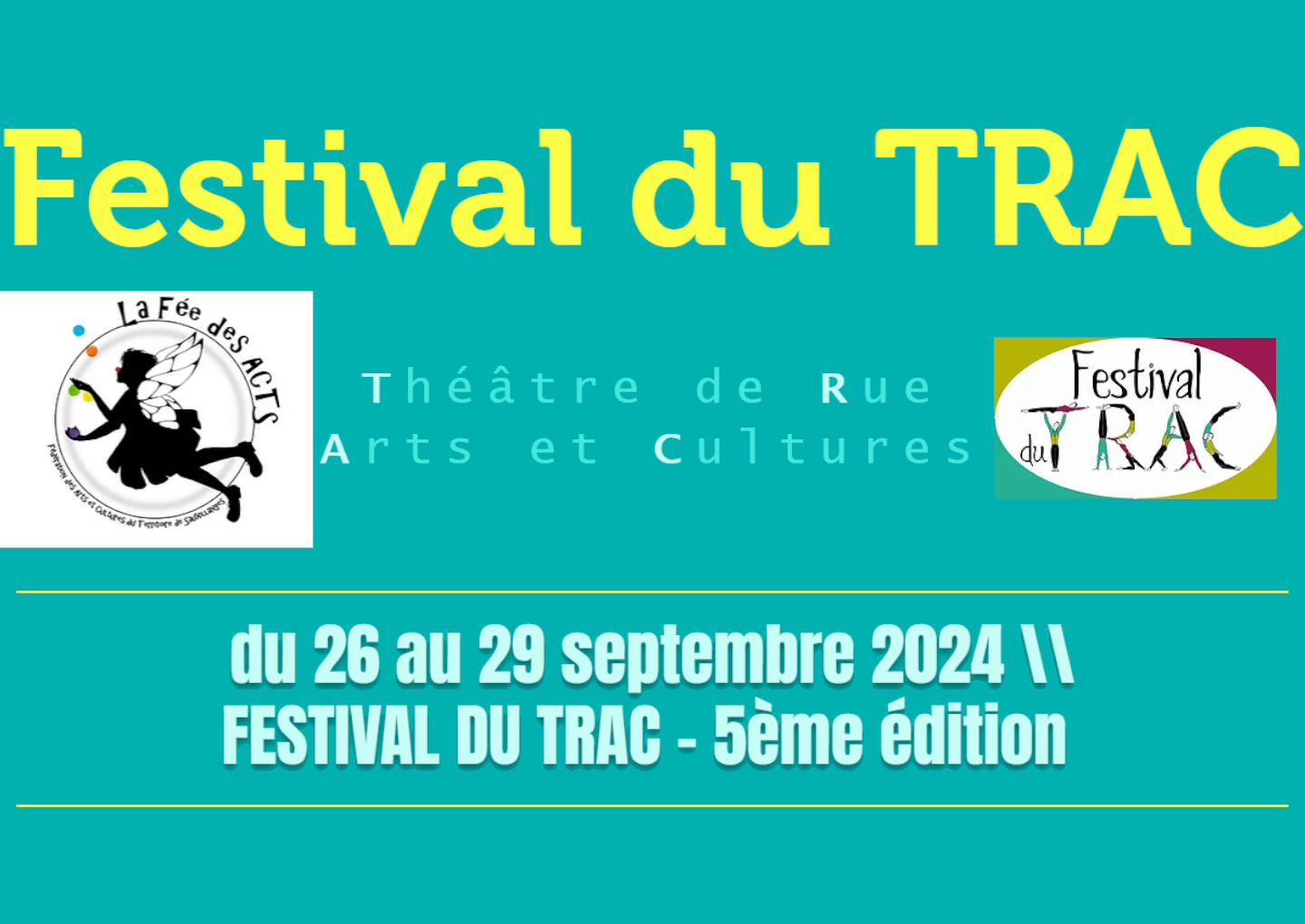Festival du TRAC affiche