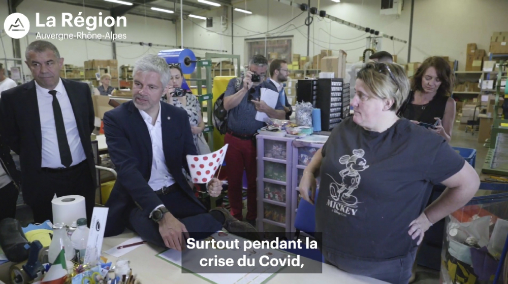 Preview image for the video "ECO La Région va expérimenter des tabliers biodégradables avec l'entreprise Christian Fabrications".