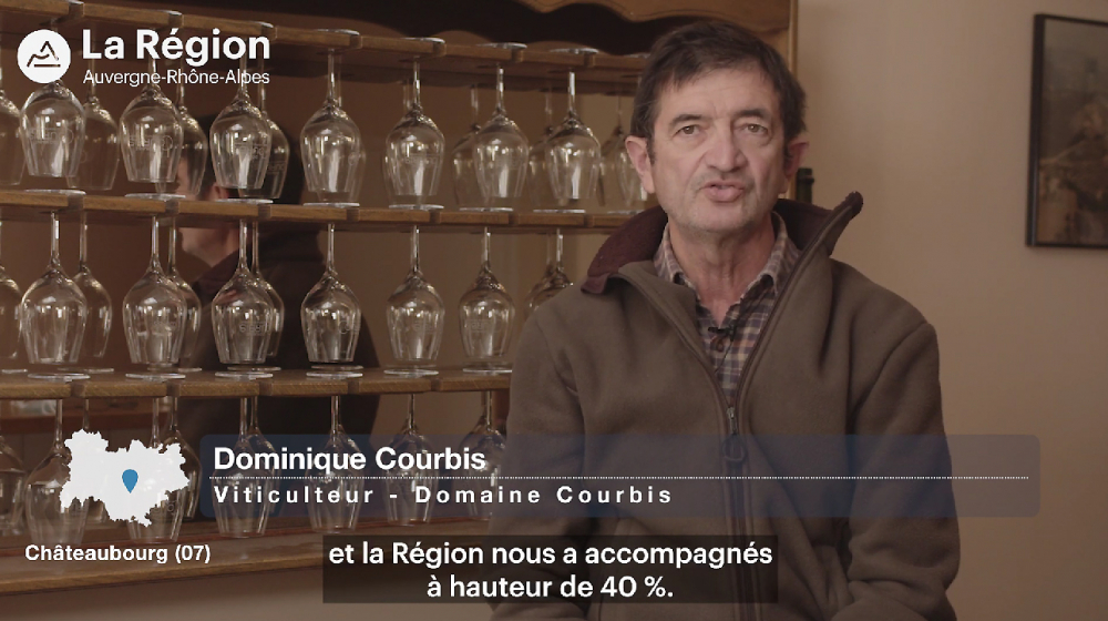 Preview image for the video "L'écho de la Région, Dominique Courbis".
