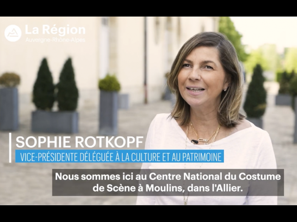 Preview image for the video "Une minute pour des projets : Sophie Rotkopf, vice-présidente déléguée à la culture et au patrimoine".