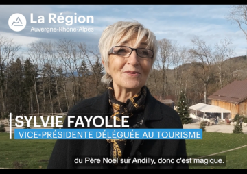 Preview image for the video "Une minute pour des projets : Sylvie Fayolle, vice-présidente déléguée au tourisme".