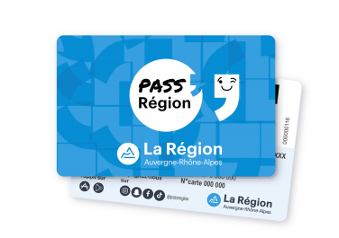 - © Région Auvergne-Rhône-Alpes Carte Pass'Région