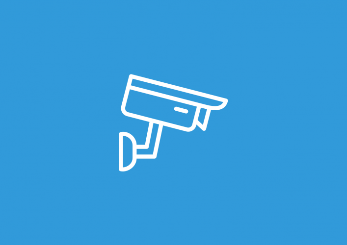 Pictogramme représentant une caméra de vidéosurveillance Pictogramme représentant une caméra de vidéosurveillance