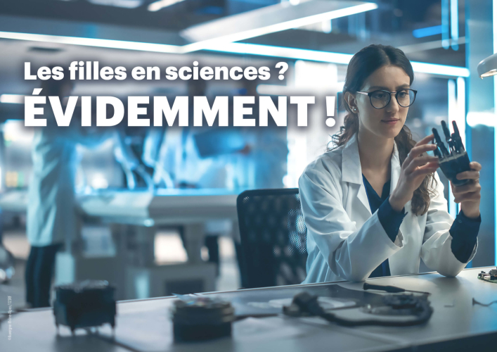 Visuel vocations scientifiques des filles