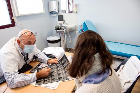 Consultation à l'hôpital de Chamonix (archive) - © Guillaume Atger Hôpital de Chamonix.jpg