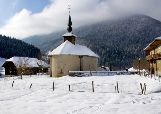 Chapelle de la Correrie à Aillon-le-Jeune (Savoie)