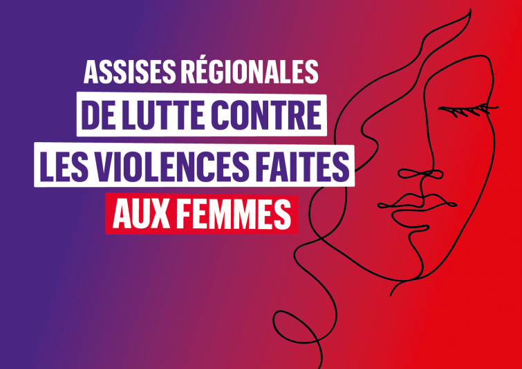 Visuel pour les assises régionales de lutte contre les violences faites aux femmes - © Région Auvergne-Rhône-Alpes Visuel pour les assises régionales de lutte contre les violences faites aux femmes