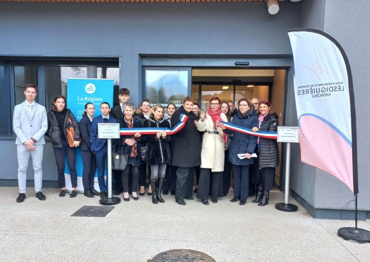 Inauguration de l'internat du lycée Lesdiguières